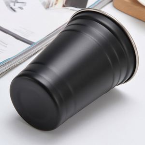 Gobelet à bière personnalisé en acier inoxydable de qualité alimentaire de 16 oz avec logo personnalisé, empilable et durable, capacité de 500 ml - Product Image 2