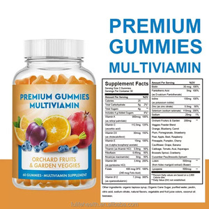 Vitamines et Minéraux Complets, Gommes Vitaminées Aromatisées aux Fruits de Haute Qualité, Vitamine C - Compléments Alimentaires pour Renforcer l'Immunité - Product Image 5