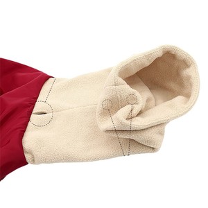 Abrigo para perro, chaqueta cálida de poliéster verde con capucha para invierno y otoño, para galgo de talla grande - Product Image 5