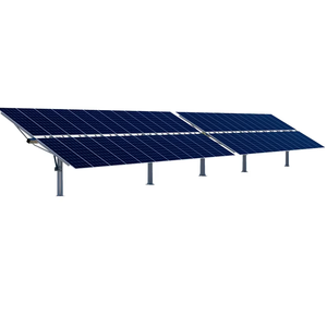 Traqueur solaire à axe unique avec entraînement rotatif, en acier inoxydable galvanisé à chaud, installation rapide, fabriqué en Chine - Product Image 1