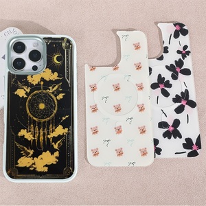 Funda de teléfono con panel trasero de rejilla magnética reemplazable para Iphone17/17pro/17promax/17air con las cartas de <span class=keywords><strong>Tarot</strong></span> coloridas doradas - Product Image 4