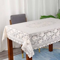 Nappe en plastique à dentelle Boen, très vendue pour les fêtes et les mariages, avec dentelle