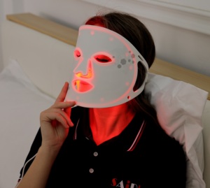 Mascarilla <span class=keywords><strong>Facial</strong></span> con luz infrarroja de fototerapia, máscara <span class=keywords><strong>Facial</strong></span> <span class=keywords><strong>Led</strong></span> personalizada de la <span class=keywords><strong>mejor</strong></span> calidad, 630nm, 830nm - Product Image 2