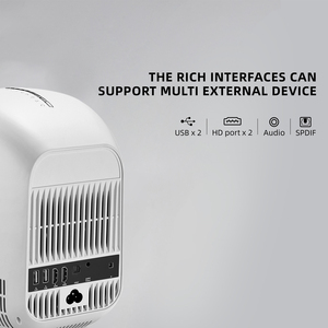 Máy Chiếu Sarange Full HD D3000, Máy Chiếu Phim Gia Đình Màn Hình LCD 6500 P Có Đèn LED Hỗ Trợ 4K 1080 Lumens - Product Image 6