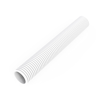 Tuyau PE 75mm à alimentation en air efficace Installation facile Tube à soufflet ondulé flexible pour conduit d'air du système de ventilation