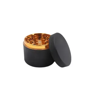 Enjuagadores de cerámica de 63mm, 4 yer ayer rinrinder Erb Inner Gold outer Black grinder
