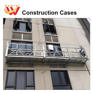 Plataforma de Suspensão Personalizada para Construção, Elevação e Limpeza, Plataforma de Trabalho Ajustável em Altura - Product Image 6