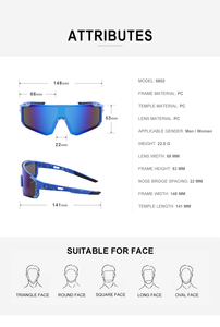Occhiali da Sole Sportivi Personalizzati 2025 per Uomo e Donna, Marca Oak, Occhiali da Ciclismo 2022 - Product Image 4