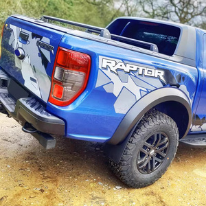 Autocollants latéraux <span class=keywords><strong>pour</strong></span> pick-up, emblème Raptor, badge en vinyle, autocollants colorés <span class=keywords><strong>pour</strong></span> Ford <span class=keywords><strong>Ranger</strong></span> Raptor 2020 2023-2026 - Product Image 1