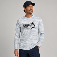 Chemise de protection solaire à manches longues UPF 50 avec logo personnalisé, chemise de pêche pour hommes, vêtements de plein air