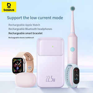 แบตเตอรี่สำรอง Baseus Ming <span class=keywords><strong>Dian</strong></span> สภาพ 95% ความจุ 20000mAh ชาร์จเร็วแบบ USB พกพาสะดวกสำหรับสมาร์ทโฟน - Product Image 2