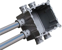 Gaine de câble électrique non métallique en PVC de 1/2 pouce, résistante à la combustion, certifiée ETL CETL, tube flexible corrugué pour