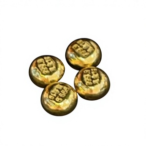 Monedas y Perlas de Oro Redondas de Ágata AU999 - <span class=keywords><strong>Inversión</strong></span> de Oro de 1 Gramo con Certificado GDTC - Product Image 1