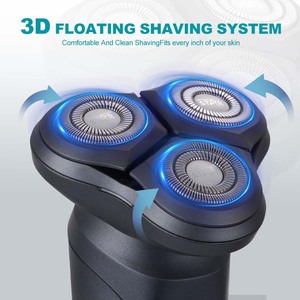 Afeitadora Eléctrica Portátil de 3 Cabezales Recargable Tipo-C de Larga Duración para Hombre WinningStar Cross-Border - Product Image 2
