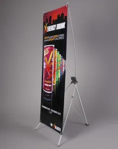 Flex X Banner standı özelleştirilmiş X standı tanıtım banner'ı açık standı X afiş ekranı