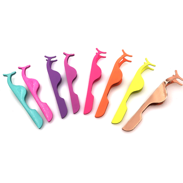 Индивидуальные пинцеты для ресниц, оптовая продажа, частная торговая марка, пинцет для наращивания ресниц