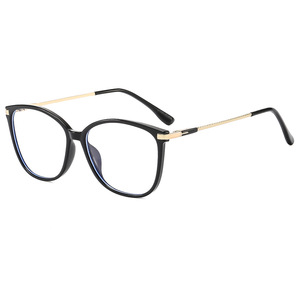 Gafas Ópticas Cat Eye con Montura Completa Negra, Lentes Transparentes, Unisex, Montura Mediana 2023 - Product Image 1