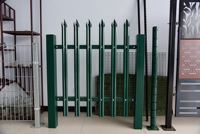 Valla de Palisadas de Barra Plana Resistente con Larga Vida Útil para Reducir Desperdicios