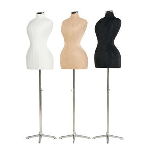 Maniquíes de Diseño de Moda Femenina Profesionales Móviles, Cuerpo Femenino con Pinzas para <span class=keywords><strong>Sastre</strong></span>, para Ropa de <span class=keywords><strong>Mujer</strong></span> - Product Image 5