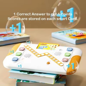 ของเล่นมอนเตสซอรี่แบบอินเทอร์แอคทีฟ บัตรสมาร์ทการ์ด เครื่องเรียนรู้การ์ด บัตรแฟลชพูดได้สำหรับเครื่องเล่นตั้งโต๊ะ - Product Image 2