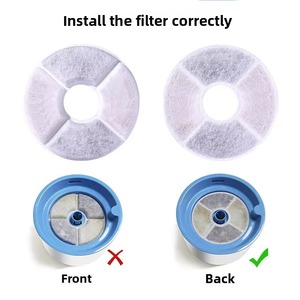 Filtro de Repuesto <span class=keywords><strong>para</strong></span> Bebedero de Mascotas, Filtración de 4 Capas, Carbón Activado, Resina, Impermeable, <span class=keywords><strong>para</strong></span> <span class=keywords><strong>Gatos</strong></span>, Perros, Animales Pequeños - Product Image 5