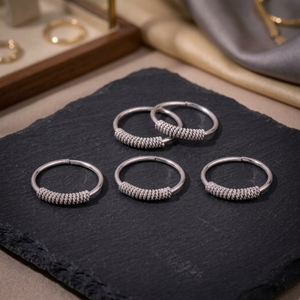 925 <b>Sterling</b> <b>Silver</b> Toe Ring for Women Minimalist Adjustable Twisted <b>Wire</b> Coiled Foot Jewelry Wholesale Traditional Bichhiya - Product Image 4