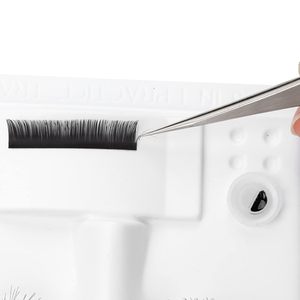 Plateau d'entraînement portable pour cils, blanc, 3-en-1, avec plateau de présentation de cils et plateau facial pour la formation en extension de cils - Product Image 2