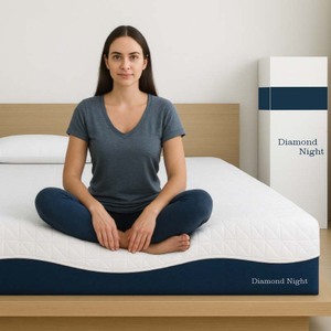 Colchón King Size de Espuma Viscoelástica y Espuma de Látex Ropa de Cama Tradicional Cómoda Empacado en Caja para <span class=keywords><strong>Hotel</strong></span> o Dormitorio - Product Image 2