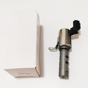 Válvula de controle de óleo solenóide, venda direta da fábrica, válvula solenóide de controle de óleo assy vvt oem 15330-75010 1533075010 para-yo-ta - Product Image 1