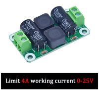 Carte de filtre d'alimentation cc 0-25V/0-50V 2A/3A/4A classe D Module d'amplificateur de puissance Suppression des interférences EMI Suppression PCB Board