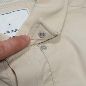 Camisa de pesca con cuello polo personalizada, diseño occidental, 100% poliéster, protección UPF, camuflaje, tallas grandes, con botones. - Product Image 4