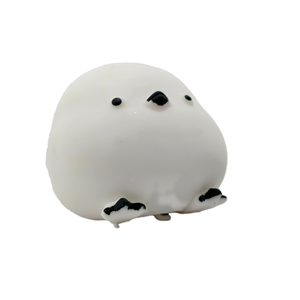 Jouet Squishy en silicone extensible en forme de cygne, avec remplissage de sable à mémoire de forme, pour la décompression et le soulagement de l'anxiété - Product Image 4