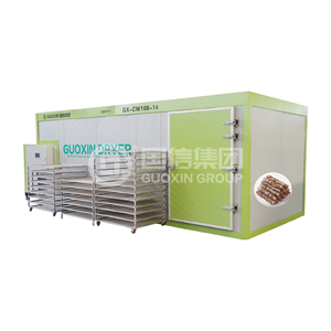 Machine de séchage de type armoire sécurisée qui conserve les nutriments tout en séchant les ingrédients frais pour les friandises pour animaux de compagnie - Product Image 1