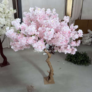Arbres artificiels en soie (fleurs de cerisier et <span class=keywords><strong>olivier</strong></span>) de 1,5 m pour <span class=keywords><strong>d</strong></span>écor de toile de fond <span class=keywords><strong>d</strong></span>'événement, centre de table, fleurs de sakura, table blanche - Product Image 6