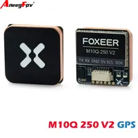 Foxeer M10Q 250 V2 Modul GPS Logam M10050 IST8310 Kompas Protokol Ganda 2D ACC 15m Penentuan Posisi Presisi Mainan RC