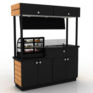 Artworld hiển thị ngoài trời gỗ bong bóng trà cà phê hiển thị giỏ hàng đứng 3D thiết kế - Product Image 6