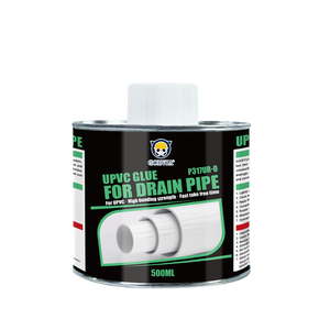 <span class=keywords><strong>Colle</strong></span> <span class=keywords><strong>PVC</strong></span> à séchage rapide et forte adhérence pour l'installation de tuyaux de <span class=keywords><strong>plomberie</strong></span> et d'évacuation, 500 ml, <span class=keywords><strong>colle</strong></span> UPVC pour tuyaux d'évacuation - Product Image 1