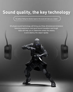 Lunettes 3D <span class=keywords><strong>VR</strong></span> Boîte de Contrôle à Distance <span class=keywords><strong>Casque</strong></span> Polarisé Stéréo Haute Fidélité <span class=keywords><strong>pour</strong></span> Jeux Vidéo sur Smartphone Écran 50-80 Pouces Virtuel - Product Image 4