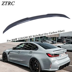 For 3 Series G20/G80 M3 M3 Style Real Dry Carbon Fiber Rear Spoiler Trunk Wing 2019-2025 - Product Image 1