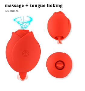 Potente estimulador de clítoris, la lengua lamiendo, aplicación de pezón <span class=keywords><strong>Oral</strong></span>, <span class=keywords><strong>consolador</strong></span> remoto inalámbrico, vibrador rosa para mujeres, Juguetes sexuales para adultos - Product Image 2