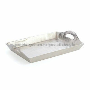 Bandeja DE SERVICIO DE Metal de tamaño personalizado de lujo moderno artículo de cocina decorativo de tendencia de alta calidad para uso en decoración del hogar - Product Image 6