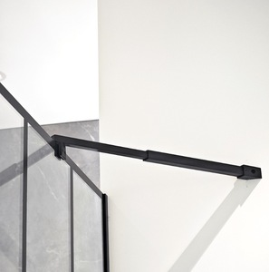 Puerta <span class=keywords><strong>de</strong></span> <span class=keywords><strong>Ducha</strong></span> <span class=keywords><strong>de</strong></span> Vidrio con Marco <span class=keywords><strong>de</strong></span> Aluminio Cepillado Moderno Personalizado para Proyectos Hoteleros, Garantí<span class=keywords><strong>a</strong></span> <span class=keywords><strong>de</strong></span> 3 <span class=keywords><strong>A</strong></span>ños, para <span class=keywords><strong>Baño</strong></span> - Product Image 3