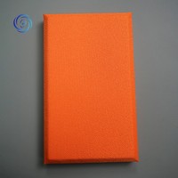 Panneau acoustique en tissu au design moderne, panneau acoustique en mousse ignifuge, installation facile, panneau mural 3D pour bureau