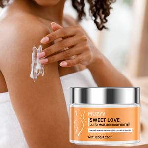 Lozione naturale per donne con burro per il corpo profumato E con vitamina Non grassa personalizzata - Product Image 6