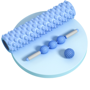 CZFIT Ensemble de rouleaux en mousse portables et confortables, rouleau en EVA 45 cm, durable, unisexe, pour massage des tissus profonds, pour la remise en forme et le yoga - Product Image 1