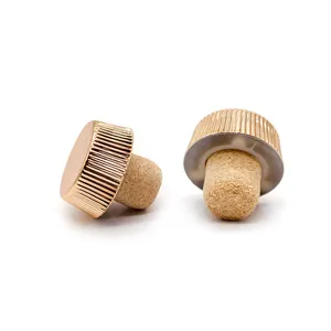 Hot Selling 2022 New Design Plastic Wine Bottle Caps And Stoppers With Synthetic Or Original Cork