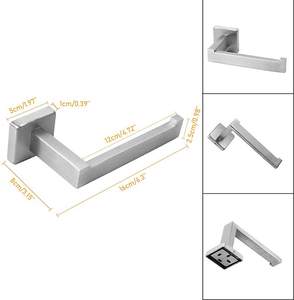 Nuovo stile supporto <span class=keywords><strong>rotolo</strong></span> di alta qualità spazzola cromata spazzolato <span class=keywords><strong>rotolo</strong></span> nichel oro manico <span class=keywords><strong>porta</strong></span> <span class=keywords><strong>asciugamani</strong></span> carta igienica - Product Image 5