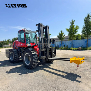 LTMG 4wd Carretilla <span class=keywords><strong>elevadora</strong></span> todoterreno articulada 5 toneladas Disele Carretilla <span class=keywords><strong>elevadora</strong></span> para terrenos difíciles <span class=keywords><strong>con</strong></span> <span class=keywords><strong>cesta</strong></span> colgante tripulada - Product Image 6