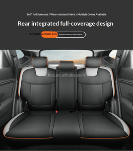 Fundas de Asiento de Coche Personalizadas de Alta Densidad en Negro para <span class=keywords><strong>Hyundai</strong></span> <span class=keywords><strong>Tucson</strong></span> L 2021-<span class=keywords><strong>2023</strong></span>, Impermeables, para Todas las Estaciones, Accesorios Interiores de Cobertura Total - Product Image 6