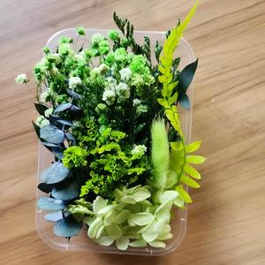 Boîte de fleurs séchées naturelles assorties, kit de fleurs séchées préservées pour la création de compositions florales DIY, décoration - Product Image 6
